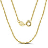Wholesale 925 Sterling Silver Water Wave Chain Fashion Diy Pendant Clavicle Chain With Electroplating