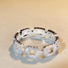 Wholesale 925 Sterling Silver Wave Pattern Ring For Women
