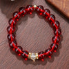 Wholesale Stone Beaded Bracelet Handmade Amethyst Lapis Lazuli Tiger Eye Unisex