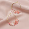 Wholesale Stone Geometric Earrings Fashion Simple Electroplated Jewelry For Women