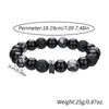 Wholesale Stone Handmade Geometric Snowflake Unisex Bracelet