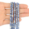 Wholesale Stone Right Angle Disc Loose Beads For Diy Bracelets