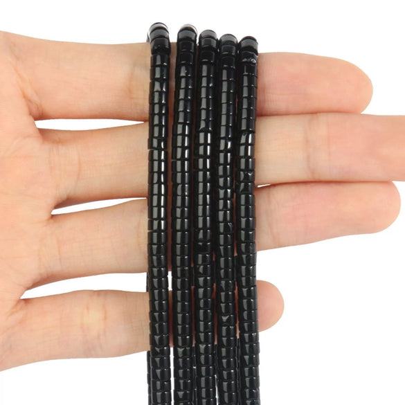 Wholesale Stone Right Angle Disc Loose Beads For Diy Bracelets