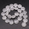 Wholesale Stone Round Cake Beaded Semifinished Necklace Jewelry Accessories Cutting Process