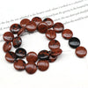 Wholesale Stone Round Cake Beaded Semifinished Necklace Jewelry Accessories Cutting Process