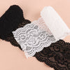 Wholesale Stretch Lace Ribbon Handmade Clothing And Bag Accessories Material In Black And White