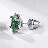 Wholesale Stud Earrings Agate 925 Silver Geometric Design For Women