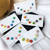 Wholesale Stud Earrings Alloy S925 Silver Needle Flower Style Electroplated For Women