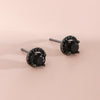 Wholesale Stud Earrings Copper Geometric Simple Electroplating Unisex