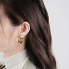 Wholesale Stud Earrings S925 Sterling Silver Geometric Cshaped Cold Style For Women