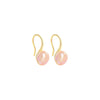 Wholesale Stud Earrings S925 Sterling Silver Natural Freshwater Pearl Geometric Copper Electroplating Women's Ear Jewelry
