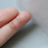 Wholesale Stud Earrings S925 Sterling Silver Ushaped With Micro Inlaid Zircon And 14K Gold Plated For Women