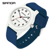 Wholesale Student Quartz Watch Candy Color Simple Cute Style Round Dial Stainless Steel Buckle Tpu Strap Abs Case Acrylic Mirror