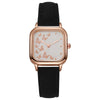 Wholesale Student Women's Watch Alloy Case Imitation Leather Strap Square Dial Butterfly Pattern