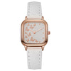 Wholesale Student Women's Watch Alloy Case Imitation Leather Strap Square Dial Butterfly Pattern
