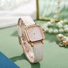 Wholesale Student Women's Watch Alloy Case Imitation Leather Strap Square Dial Butterfly Pattern