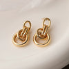 Wholesale Stylish Copper Plated Geometric Earrings For Women
