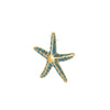 Wholesale Stylish Ocean Style Stainless Steel Colorful Oil Dripping Star Earrings And Titanium Steel Ring With Electroplating