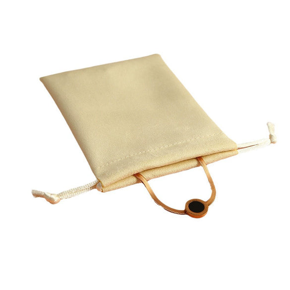 Wholesale Suede Jewelry Storage Drawstring Bag For Gift Packaging