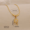 Wholesale Sunflower Pendant Necklace Light Luxury 18K Plated Copper Floral Pastoral Style Jewelry