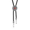 Wholesale Sweater Chain Alloy Geometric Electroplated Inlaid With Artificial And Semiprecious Stones Retro Unisex