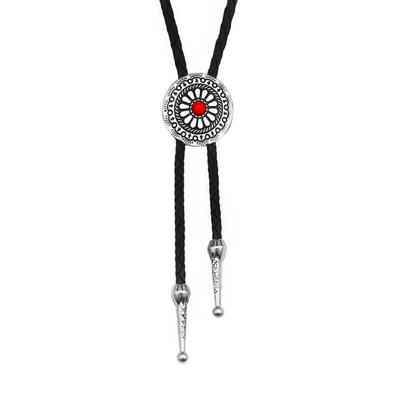 Wholesale Sweater Chain Alloy Geometric Electroplated Inlaid With Artificial And Semiprecious Stones Retro Unisex