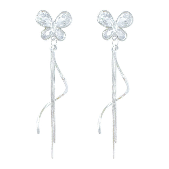 Wholesale Sweet Animal Zodiac Zircon Copper Earrings For Women With S925 Silver Needle