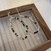 Sweet Color Block Natural Stone Stone Asymmetrical Beaded Bracelets