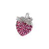 Wholesale Sweet Colorful Oildripping Copper Fruit Pendant For Women Bracelet Necklace Charm