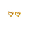 Wholesale Sweet Fashion Love Ring Stainless Steel Heart Shape Electroplated For Women
