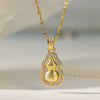 Wholesale Sweet Nature Heart Shape Titanium Steel Copper Electroplated Clavicle Chain Necklace For Women