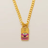 Wholesale Tarot And Bracelet Jewelry Copper Gold Plated Retro Geometric Cartoon Characters Style