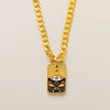 Wholesale Tarot And Bracelet Jewelry Copper Gold Plated Retro Geometric Cartoon Characters Style