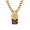 Wholesale Tarot And Bracelet Jewelry Copper Gold Plated Retro Geometric Cartoon Characters Style
