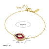 Wholesale Tarot Bracelet Copper Geometric Electroplating Style For Unisex