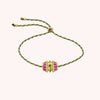 Wholesale Tarot Card Bracelet Copper Geometric Pattern Electroplating Unisex