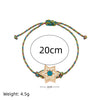Wholesale Tarot Card Bracelet Copper Geometric Pattern Electroplating Unisex