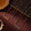 Wholesale Tarot Cone Pendant Necklace Titanium Steel Copper Gold Plated Vintage Geometric Style