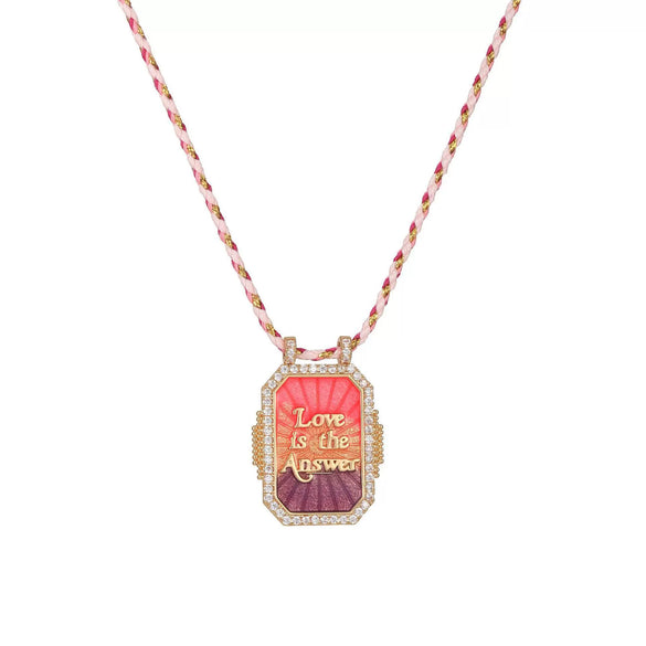 Wholesale Tarot Necklace Copper Geometric Retro Style Electroplated For Unisex