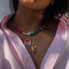 Wholesale Tarot Necklace Copper Geometric Retro Style Electroplated For Unisex