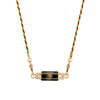Wholesale Tarot Necklace Copper Gold Plated Geometric Pendant Men's Boyfriend Style