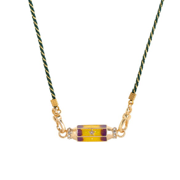 Wholesale Tarot Necklace Copper Gold Plated Geometric Pendant Men's Boyfriend Style