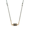 Wholesale Tarot Necklace Copper Gold Plated Geometric Pendant Men's Boyfriend Style