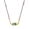 Wholesale Tarot Necklace Copper Gold Plated Geometric Pendant Men's Boyfriend Style