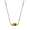 Wholesale Tarot Necklace Copper Gold Plated Geometric Pendant Men's Boyfriend Style