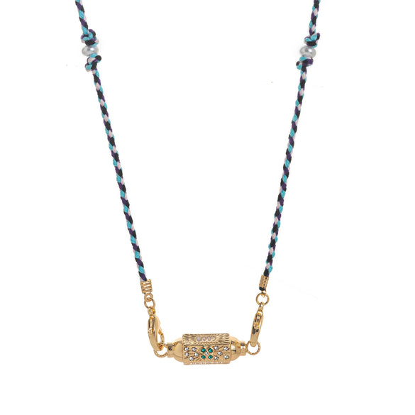 Wholesale Tarot Necklace Copper Gold Plated Geometric Pendant Men's Boyfriend Style