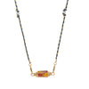Wholesale Tarot Necklace Copper Gold Plated Geometric Pendant Men's Boyfriend Style