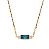 Wholesale Tarot Necklace Copper Gold Plated Geometric Pendant Men's Boyfriend Style