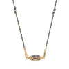 Wholesale Tarot Necklace Copper Gold Plated Geometric Pendant Men's Boyfriend Style