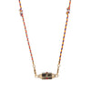 Wholesale Tarot Necklace Copper Gold Plated Geometric Pendant Men's Boyfriend Style